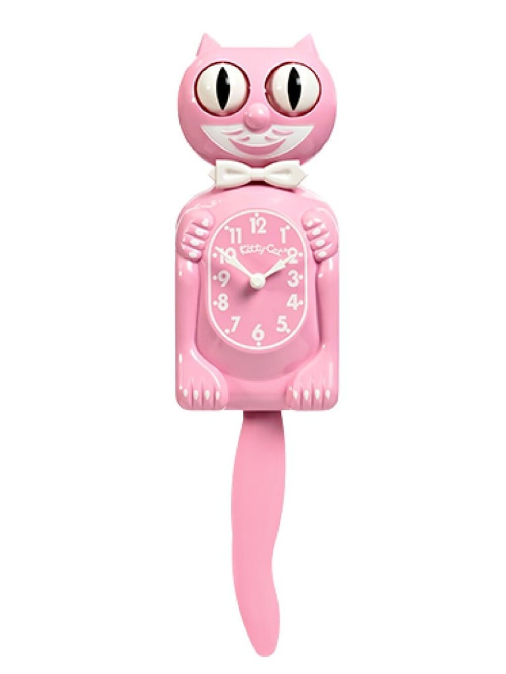 Bubblegum Pink Kitty Cat klock clock New - Picture 7 of 8